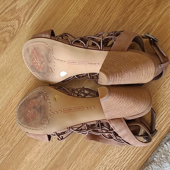 Vince Camuto Strappy Heels - Picture 7 of 8